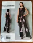 VOGUE 1539 Designer Nicola Finetti Pullover Tunic & Jumpsuit Pattern 6-14 UNCUT