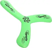 Generic Flying Soft Outdoor Return Disc Boomerangs Catching for Throwing Sports Beach Playing Safe Fun Throw and Catch Orange