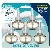 Glade Plugins Refills Air Freshener Scented and Essential Oils for Home and Bat