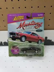 Johnny Lightning 1969 Ford Mustang Mach I Mustang Classics Series In Black