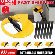 6X Mouse Trap Flip N Slide Bucket Lid Mouse Rat Trap W/ Ladder Mouse trap Catche