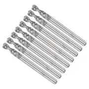 1/8" Shank 3.1mm Tungsten Carbide CNC Precision Micro PCB Drill Bits 8-Pieces
