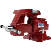 Wilton Fastening Tools 5.5"W Individual Cast Iron Bench Heavy Vise Throat Depth