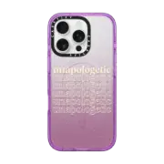 iPhone 16 Pro Impact Case MagSafe Compatible Unapologetic - Beige