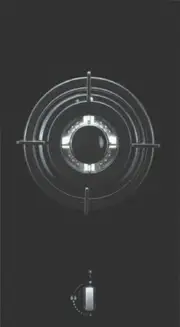 ARTUSI 30cm Gas Cooktop Black Glass