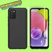 Soft Hydrogel Screen Protector TPU Case for Samsung Galaxy A03s SM-A037U Phone