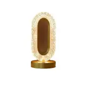NNETM Modern Crystal Table Lamp with Color-Changing LED Lights