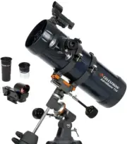 Celestron - AstroMaster 114EQ Newtonian Telescope - Fully-Coated Glass Optics