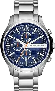 Armani Exchange Men's Chronograph Stainless Steel Watch 46mm Case Size