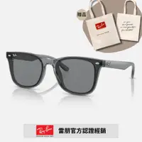 在飛比找PChome24h購物優惠-【RayBan 雷朋】膠框太陽眼鏡(RB4391D-6450