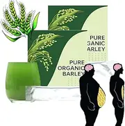 Naveta Barley Grass Powder, Barley Grass Powder, Barley Grass Powder Organic, Naveta Pure Organic Barley, Organic Barley Grass Juice Powder, Barley Tea (40Bag/2Box)