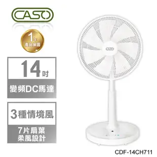 CASO 卡索14吋DC風扇CDF-14CH711