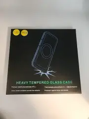 Heavy Tempered Glass Case For Iphone 16plus