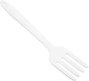 CONGARTENO Silicone Salad Mixing Fork Large Size for Pasta Noodles Heat Resistant Sturdy Easy to Clean Kitchen Tool