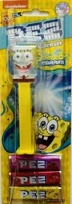 SpongeBob Square Pants - PEZ Dispenser - CRYSTAL SPONGEBOB - MOC
