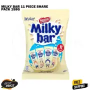 Nestle Milky Bar Sharepack White Chocolate 11 Pack | NEW AUS