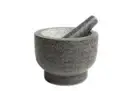 Cilio Frieling Goliath Natural Granite Mortar Pestle Set Grinder Spices Seeds 5