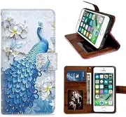 Dovay iPhone 6 6S Plus Wallet Case Flip Folio PU Leather Magnetic Wallet Cover Case ID&Credit Card Slots Kickstand Wrist Strap for iPhone 6 6S Plus