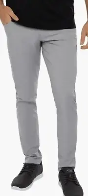 NWT Travis Mathew Gray Alta Cresta Golf Pants Size Mens 34