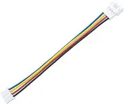 RUITEXUN Graphics Card PWM Fan Adapter, Mainboard Standard 4-Pin Female to Graphics Card 4-Pin Male Conventer Extension Power Connector Cable for PC Computer Graphics Card