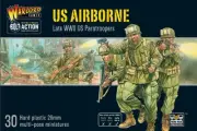 Warlord Bolt Action US Airborne Paratroopers 1:56 Tabletop Miniatures - Plast...