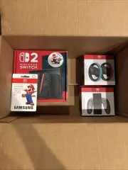 Brand New Unopened Nintendo Switch 2 Mario Kart Bundle From GameStop
