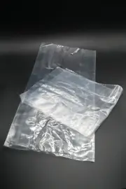 Tripact Inc LDPE Clear Poly Bags Gusseted Bags - 5"x3.5"x13" - 1.0mil 2000 pcs