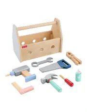 [Fisher-Price] Wooden Tool Box Set