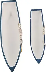 Alipis 2pcs Mediterranean Home Decor Ship Ornaments Boat Model Creative Sailboat Decor for Desk Office Showcase