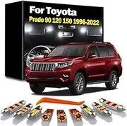 LED Interior Light Kit, For Toyota Prado 90 120 150 1996-2014 2015 2016 2017 2018 2019 2020 2021 2022 Signal Lamp