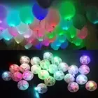 High Brightness LED Balloon Decor Light Glow Paper Lantern Round Flash Ball