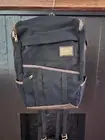 NWT Finley Mill Canvas BackPack Black with Advizex Logo badge