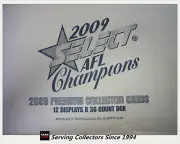 2009 Select AFL Champions Trading Card Factory Case (12 boxes+ Case Card)