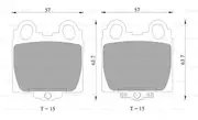Brand New Bosch Rear Brake Pads for Lexus Gs300 S1 3L Petrol 2JZGE 1997 - 2005