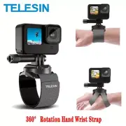 TELESIN 360° Rotation Hand Wrist Strap Fr GoPro Hero 10 9 8 Insta360 Osmo Action