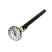 Thunder Group SLTH220C 5" Stainless Steel Dial Display Pocket Thermometer