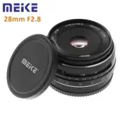 MEIKE 28mm F2.8 APS-C Manual Focus Lens for Canon Sony E Fujifilm X M4/3 Camera