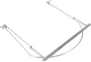 HYTROVE Portable Metal Harmonica Stand 24-hole Neck Rack Ergonomic Design for Comfortable Play