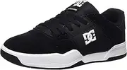 [DC Shoes] Men's Central Skate Shoe, Black Black White Bkw, 6.5 US