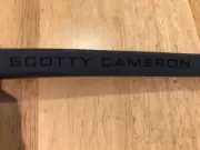 Scotty Cameron GRAY Pistolero Plus + with Black Letters Putter Grip Titleist NEW