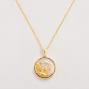 Freya Rose Zodiac Necklace in Capricorn at Nordstrom One Size