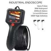 Industrial Endoscope Camera HD1080P Pipe Sewer Inspection Borescope Waterproof