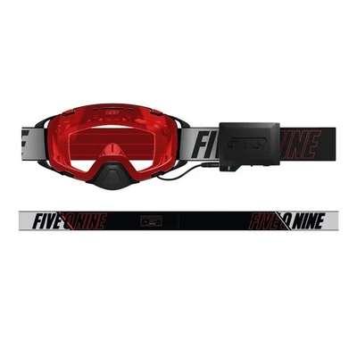 509 Aviator 2.0 Ignite Heated Bluetooth S1 Snow Goggle - Racing Red