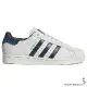 Adidas 女鞋 休閒鞋 貝殼頭 皮革 SUPERSTAR 米藍 ID1139