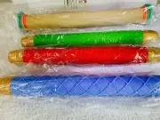 J & N Rolling Pins Set (4 pcs)17 inch adjustable roll 3 pc embossed roll pins