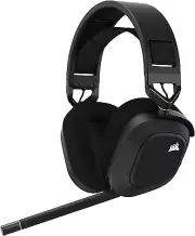 CORSAIR HS80 RGB Wireless Premium Gaming Headset with Dolby Atmos Audio (Low-Lat