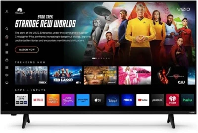VIZIO 43 Inch FHD Smart TV Full Array LED, HDR10 Bluetooth Compatible Free Ship