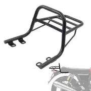 Matte Black Rack Tail Rack Top Case Suitcase Bracket For INTERCEPTOR 650 2018-24