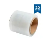 Clear Bundling Film 100mm x 300m x 20 um - 20 Rolls * TOP QUALITY