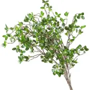 43" Artificial Greenery Stems Plants Faux Leaf Green Eucalytus Branches Ficus...